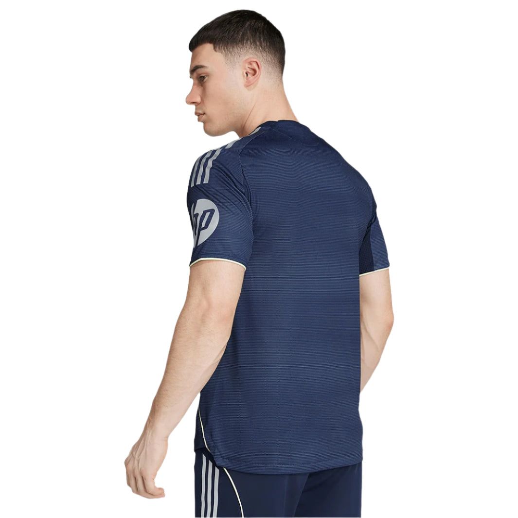 adidas TchouamÃ©ni Real Madrid 25/26 Away Jersey w/ Champions League Patches (Legend Ink)