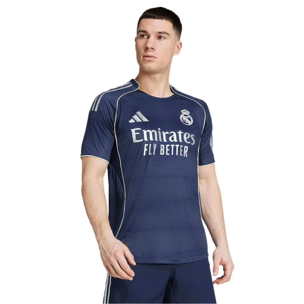 adidas Arda GÃ¼ler Real Madrid 25/26 Away Jersey w/ Champions League Patches (Legend Ink)