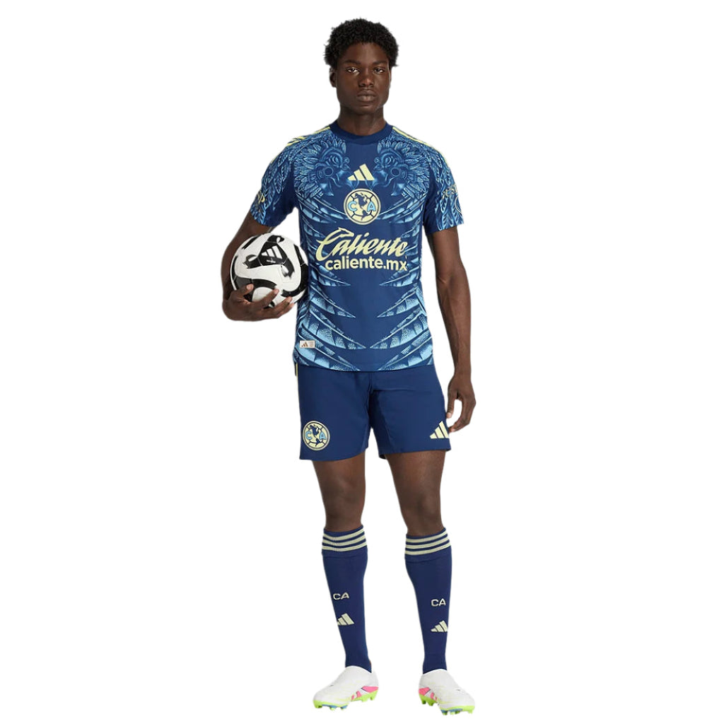 adidas I. Reyes Men's Club AmÃ©rica 25/26 Authentic Away Jersey (Blue)