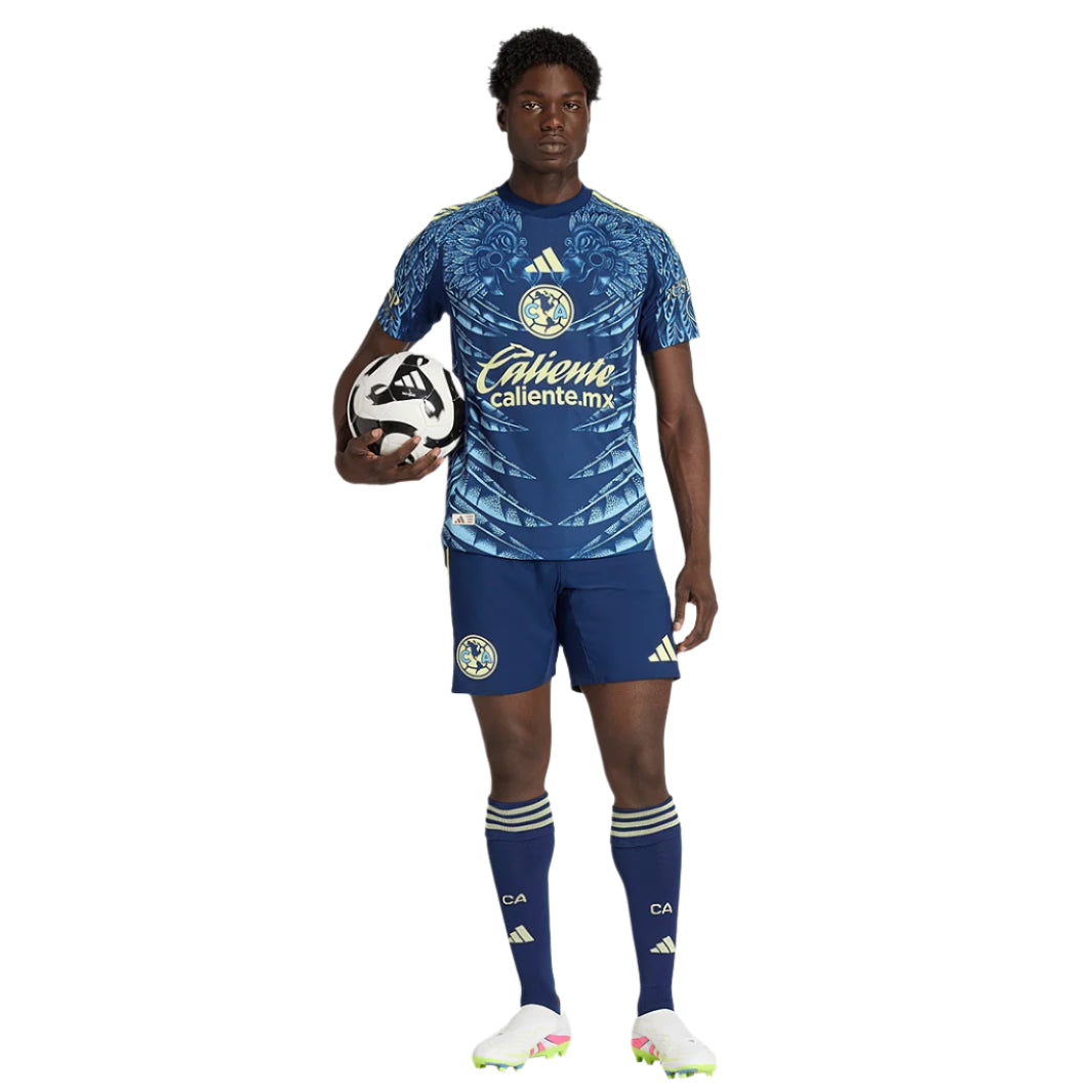 adidas B. Rodriguez Men's Club AmÃ©rica 25/26 Authentic Away Jersey (Blue)
