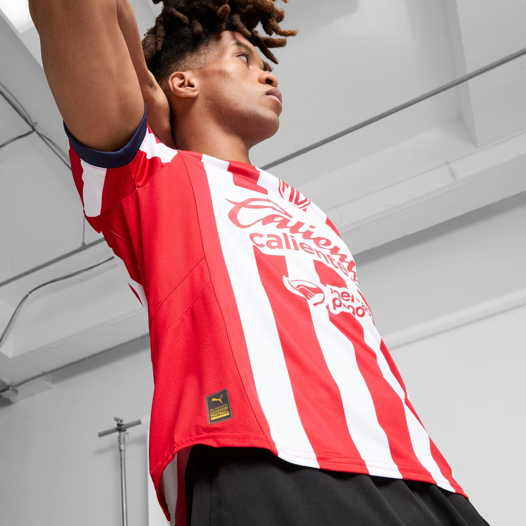 Puma Chivas De Guadalajara Authentic Home Jersey 24/25 (Puma Red/White)