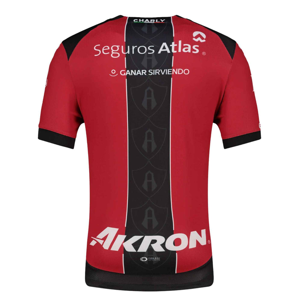 Charly Youth Atlas 25/26 Home Jersey (Red/Black)