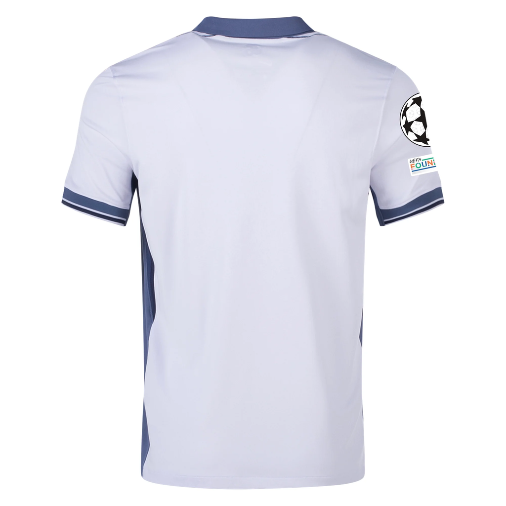 Nike Inter Milan Away Jersey w/ Champions League + Scudetto Patch 24/25 (Summit White/Iris Whisper)