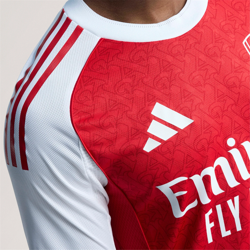 adidas Albert Lokonga Arsenal FC Authentic Home Jersey 25/26 w/ EPL Patch (Better Scarlet/White