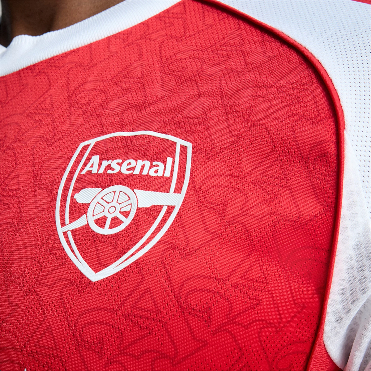 adidas Arsenal FC Authentic Home Jersey 25/26 (Better Scarlet/White)
