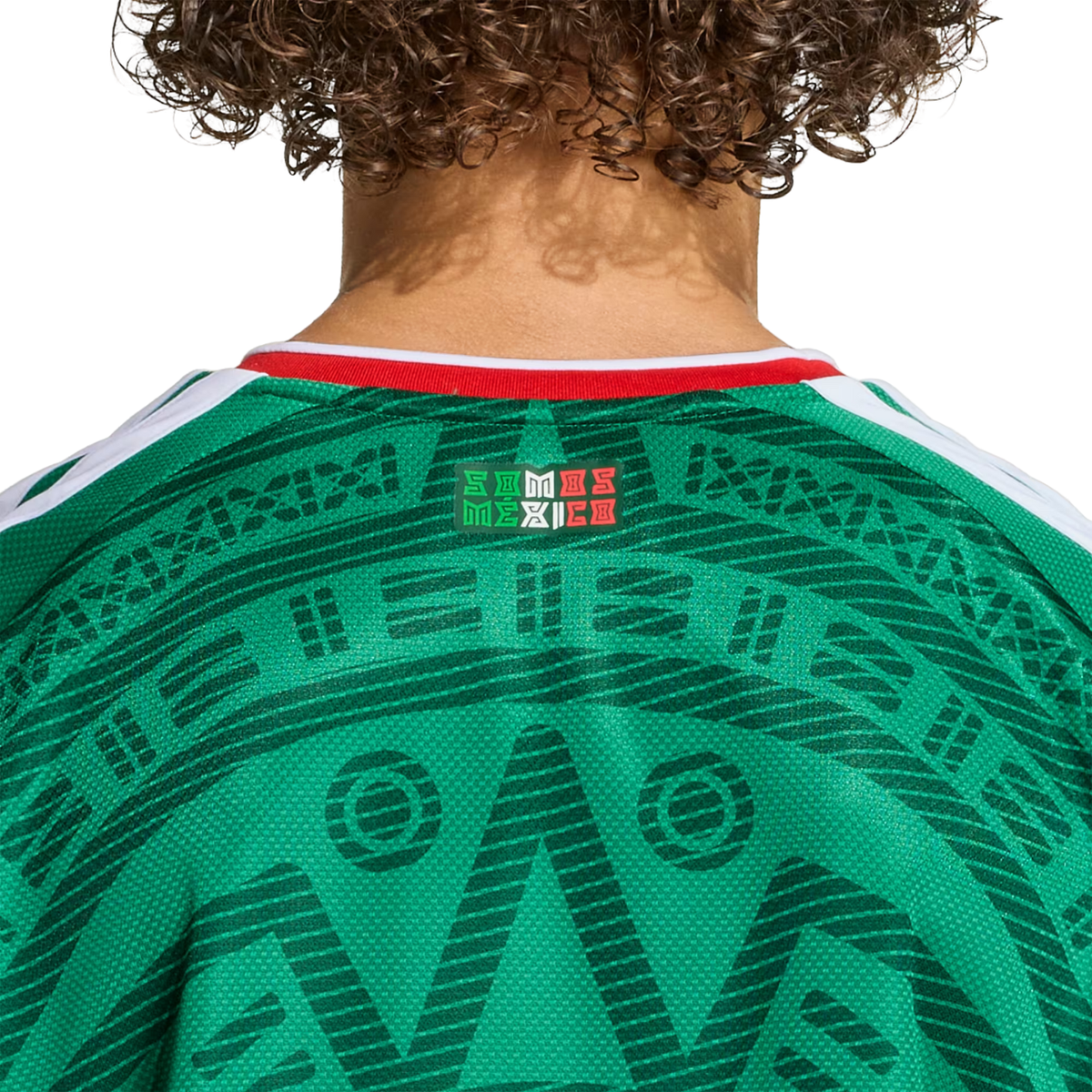 adidas Youth J. Quinones Mexico 2026 Home World Cup Jersey (Bold Green)