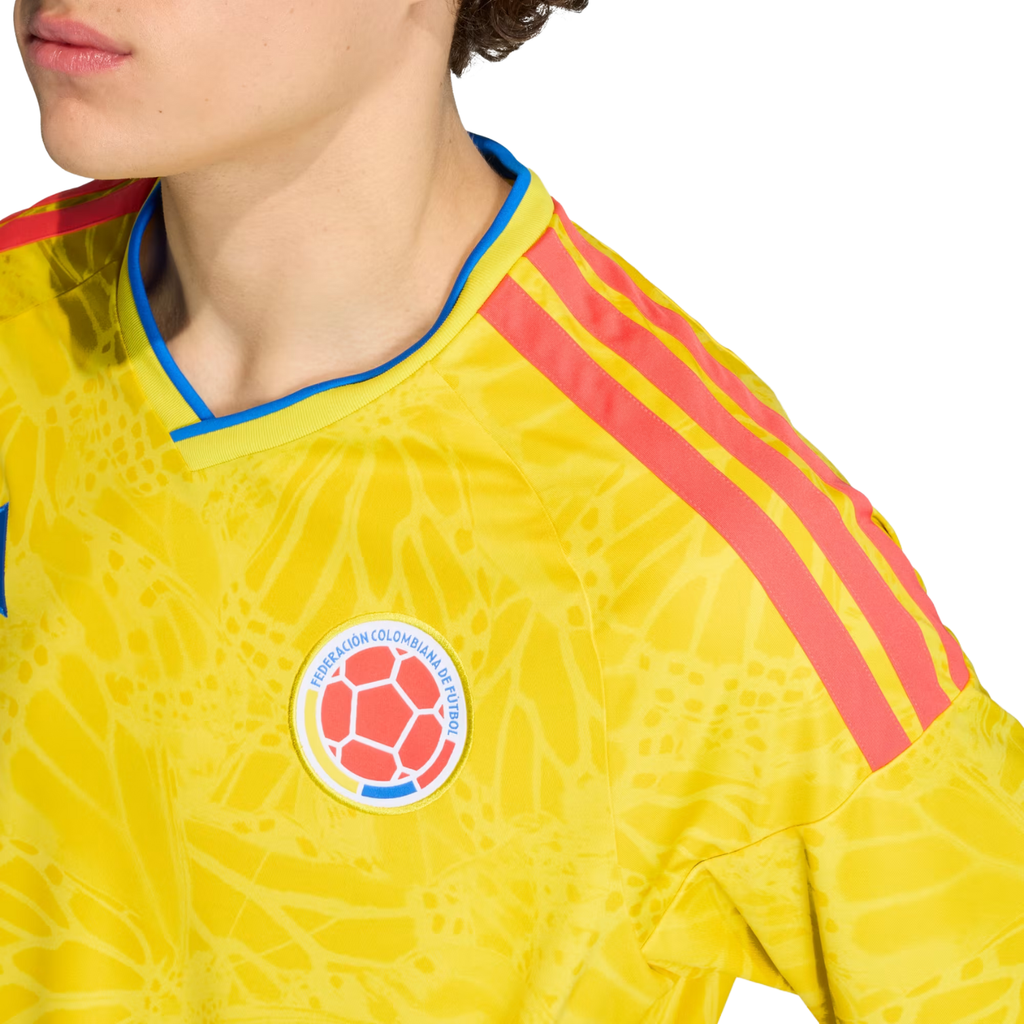 adidas Men's Cuesta Colombia 2026 Home Jersey (Impact Yellow)