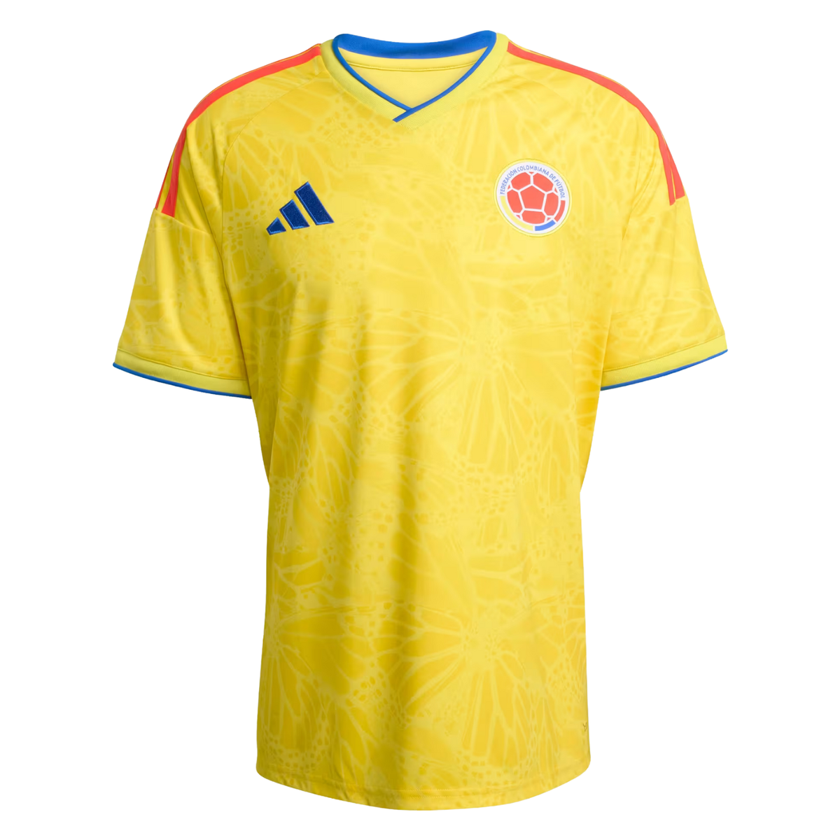 adidas Men's Lucumi Colombia 2026 Home Jersey (Impact Yellow)