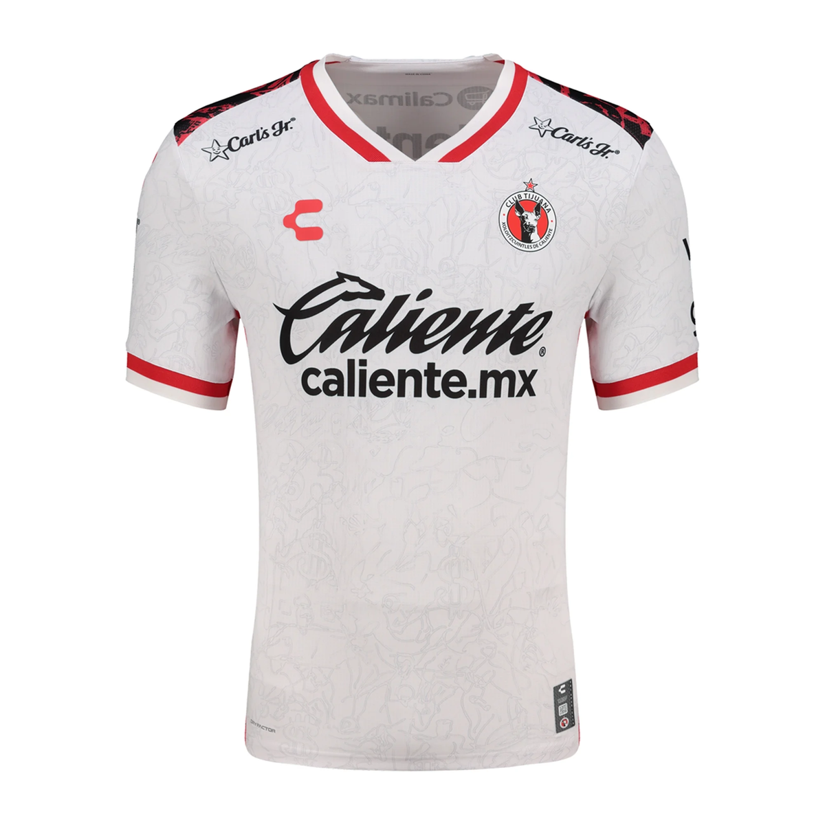 Charly Men's Xolos De Tijuana Away Jersey 25/26 (White)