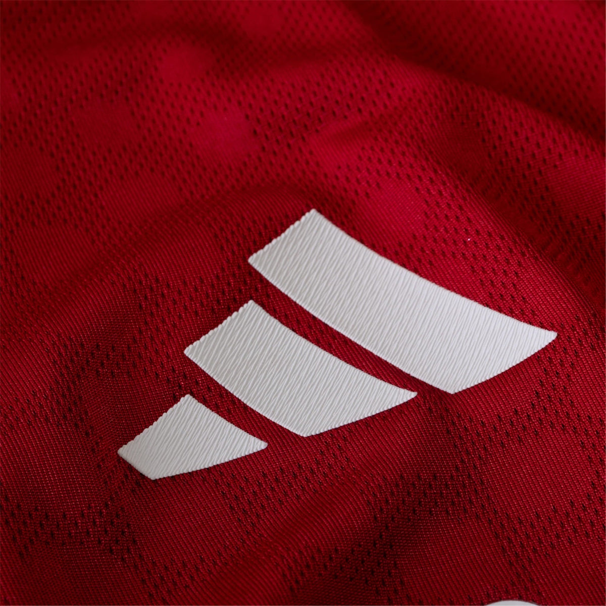 adidas Men's Liverpool FC Authentic Wirtz Home Jersey 25/26 w/ EPL + NRFR Patches (Strawberry Red)