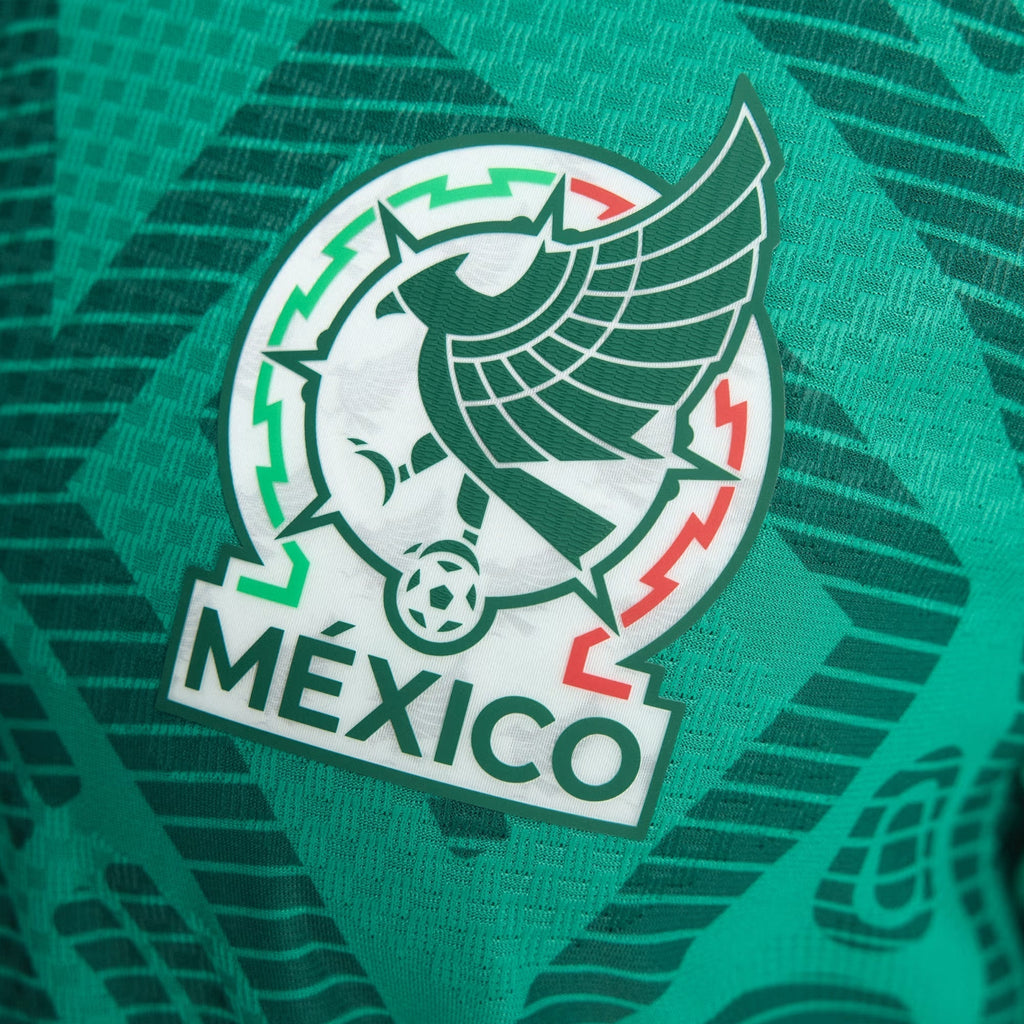 adidas Men's J. Sanchez Mexico Authentic Home 2026 World Cup Jersey (Bold Green)