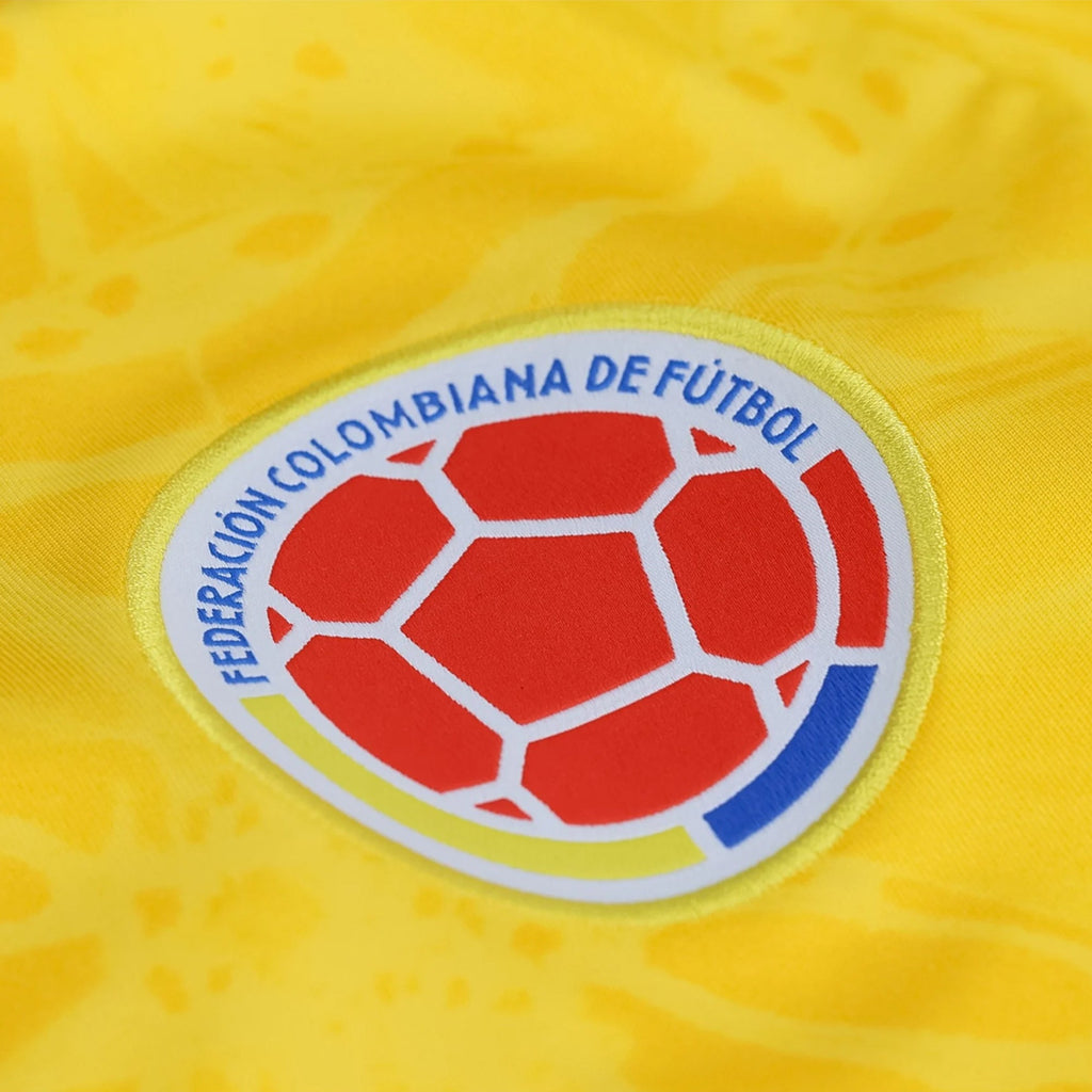 adidas Men's Cuesta Colombia 2026 Home Jersey (Impact Yellow)