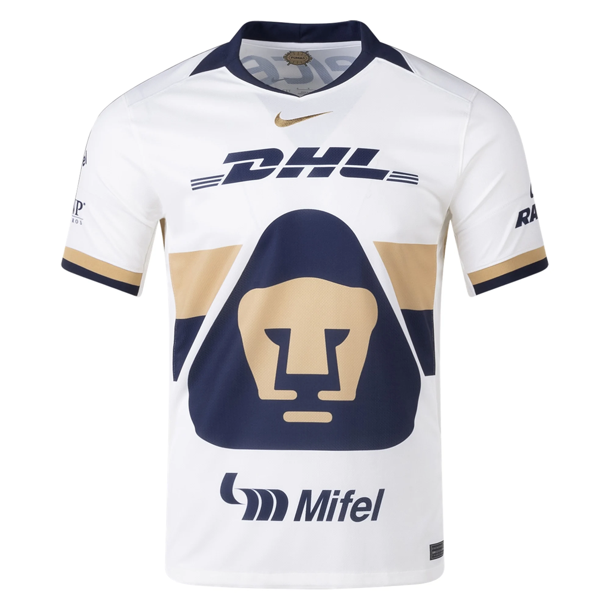 Nike Pumas UNAM Home Jersey 25/26 (Sail/Club Gold)