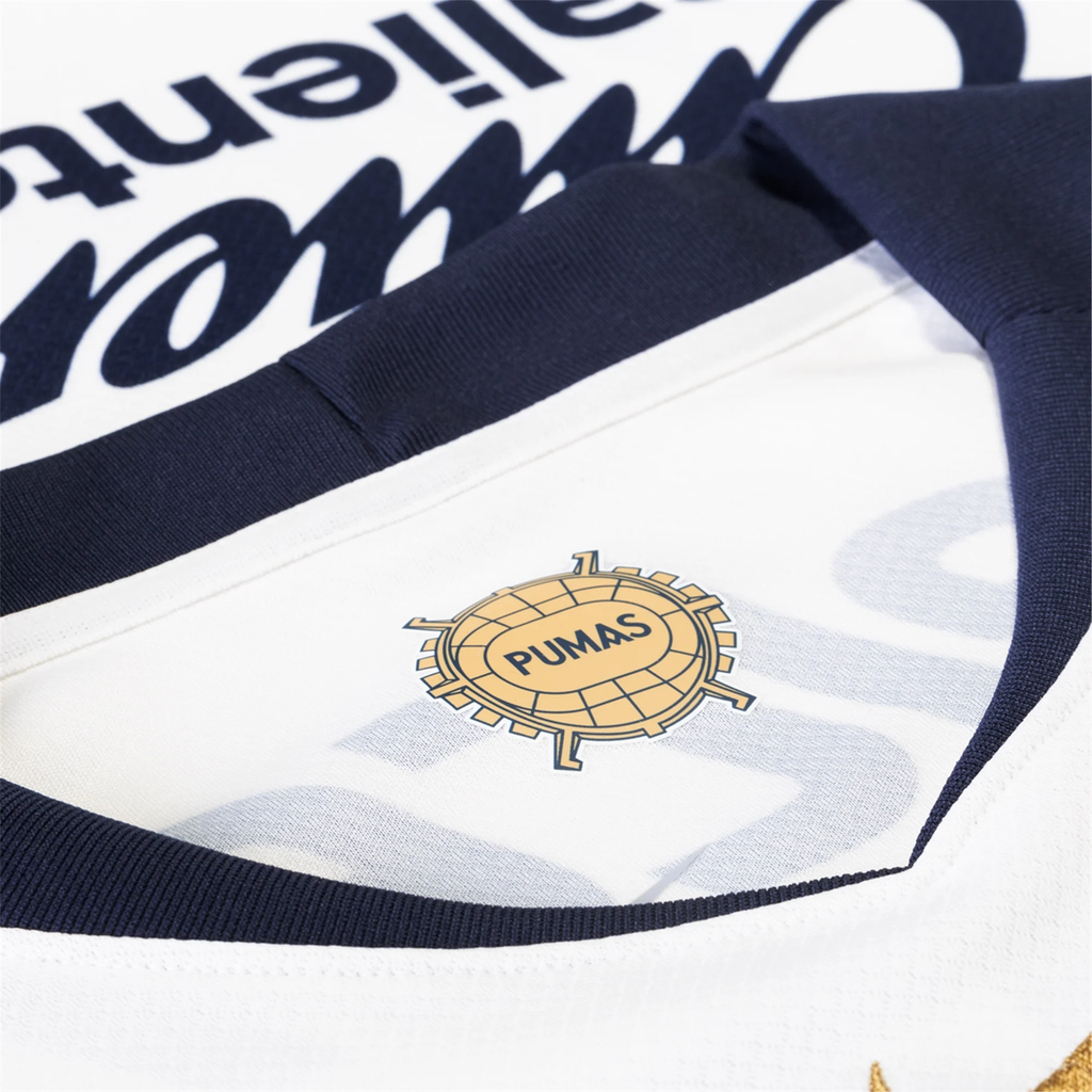 Nike Pumas UNAM Home Jersey 25/26 (Sail/Club Gold)