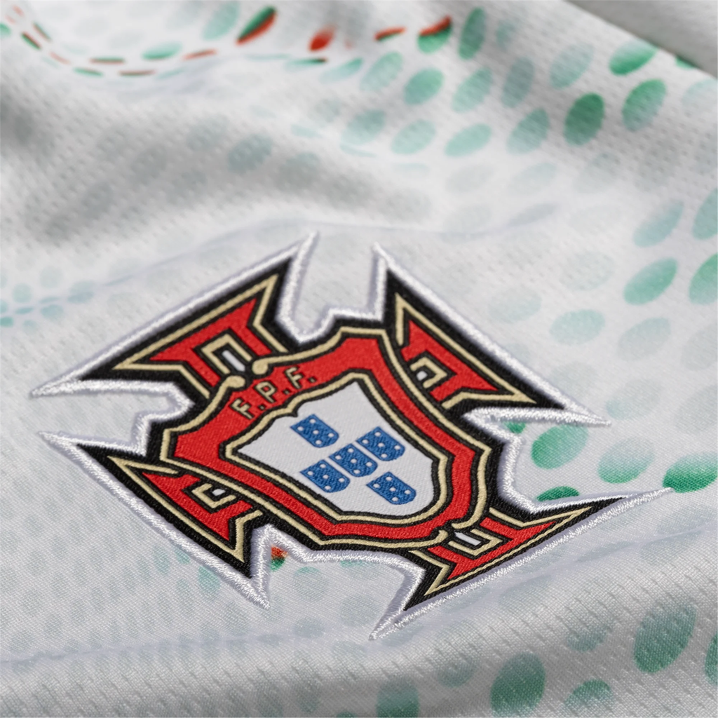 Puma Youth Portugal 2025 Away Jersey (Puma White/Puma Black)