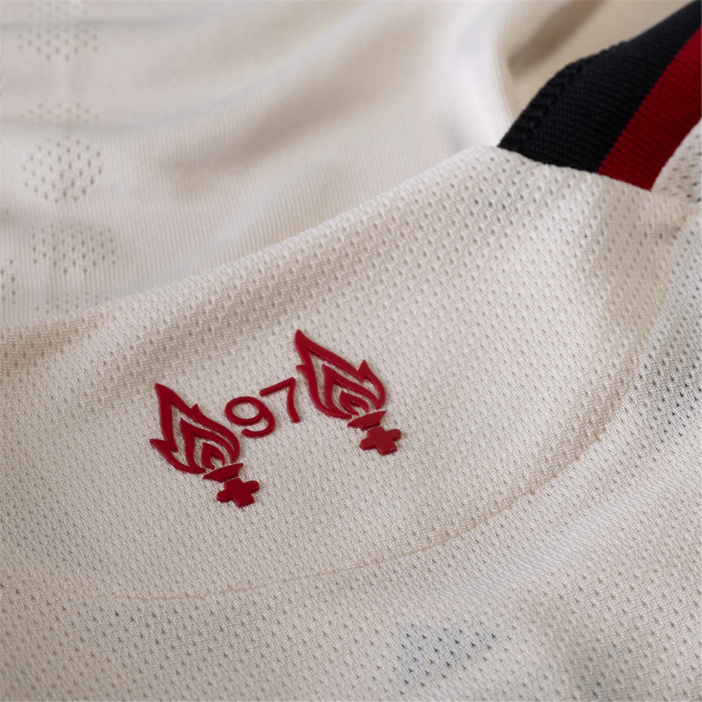 adidas Men's Liverpool Authentic Away Jersey 25/26 (Wonder White)