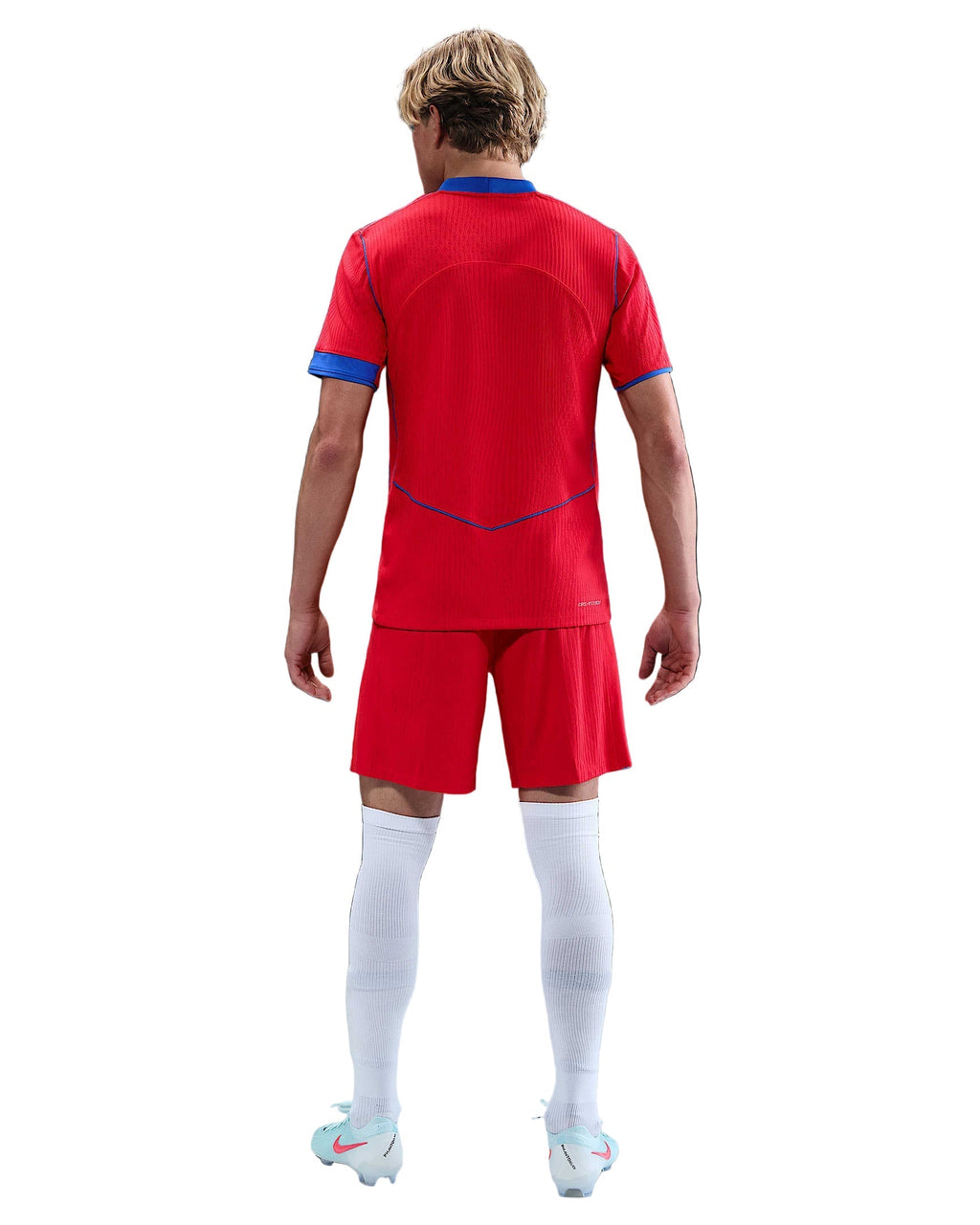 Nike Men's Paris Saint-Germain Authentic DÃ©sirÃ© DouÃ© Third Jersey w/ Champions League Patches 25/26 (Sport Red/Hyper Royal)