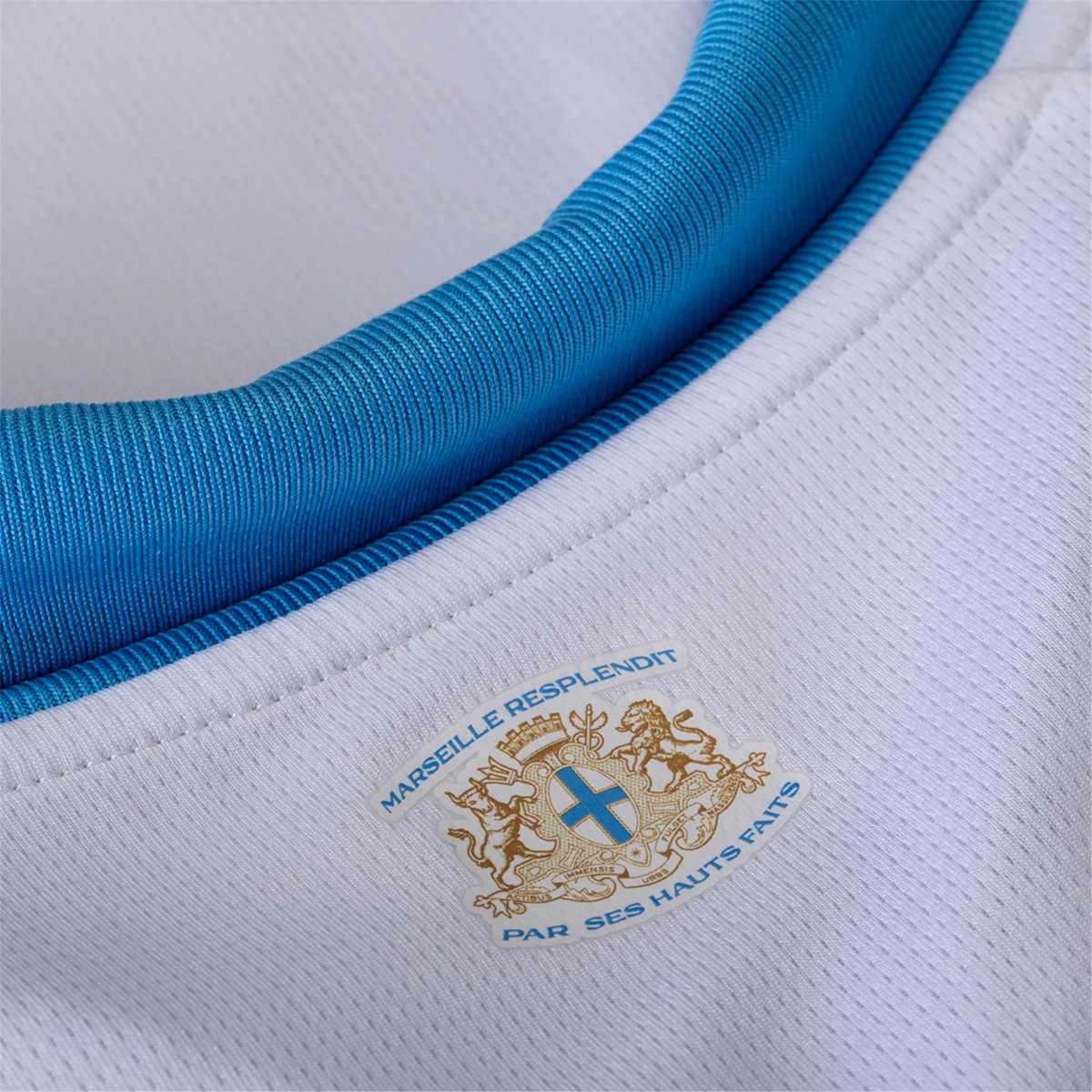 Puma Men's Marseille Home Jersey 25/26 (White/Blue)