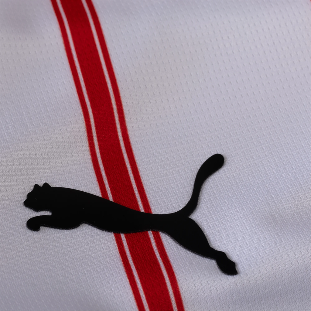 Puma Men's Girona Home Jersey 25/26 (Puma White/Puma Red)