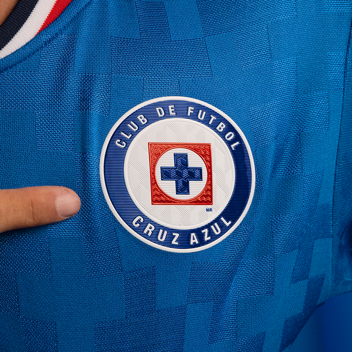 Pirma Men's Cruz Azul Home Jersey 25/26 w/ Champion 9 + Liga BBVA Patches (Blue)