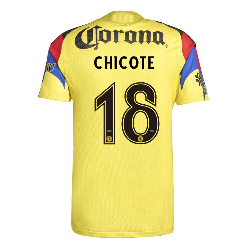 adidas Chicote Men's Club America 25/26 Authentic Home Jersey (Yellow)