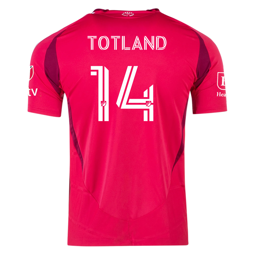 adidas Tomas Totland St. Louis FC Authentic Home Jersey 25/26 (Power Pink)