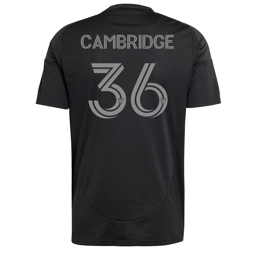 adidas Brandon Cambridge Charlotte FC Away Jersey 25/26 (Black)
