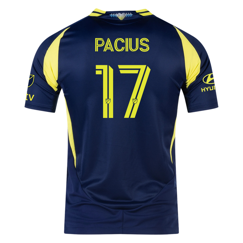adidas Nashville Authentic Woobens Pacius Away Jersey w/ MLS + Apple TV 25/26 (Tena Blue)