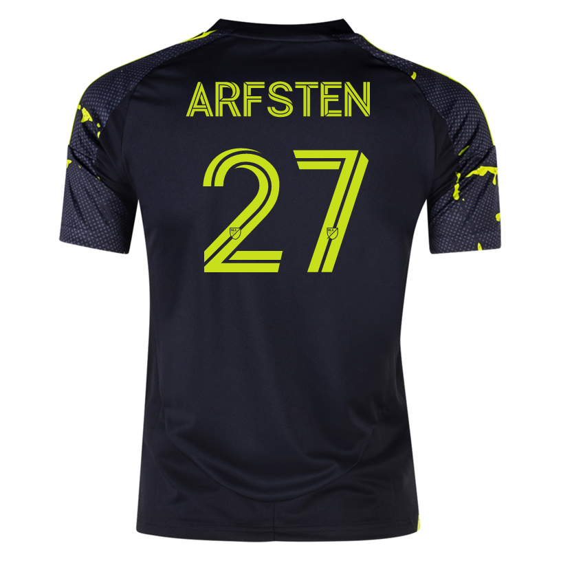 adidas Columbus Crew Max Arfsten Away Jersey 25/26 (Black/Yellow)