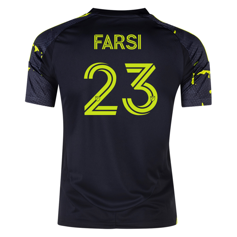 adidas Columbus Crew Mohamed Farsi Away Jersey 25/26 (Black/Yellow)