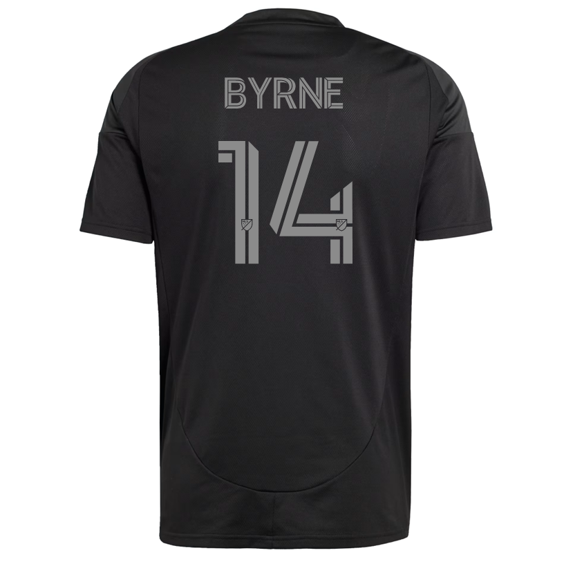 adidas Nathan Byrne Charlotte FC Away Jersey 25/26 (Black)