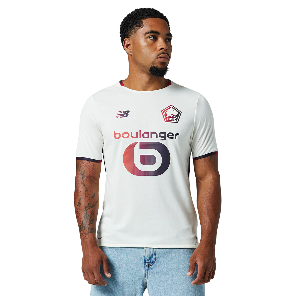 New Balance Men's Lille Away Jersey 25/26 (White)