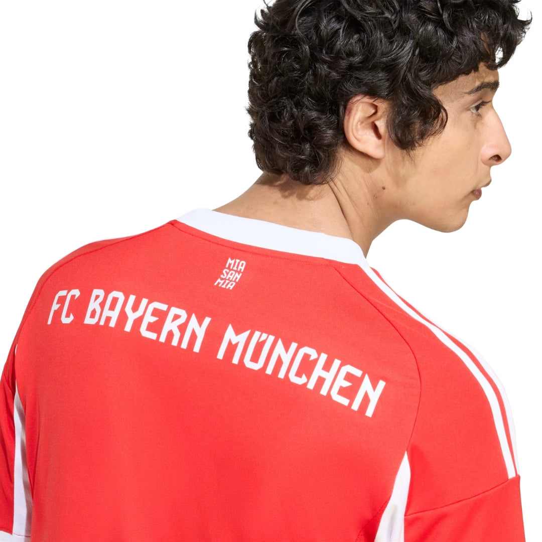 adidas Bayern Munich Ito Home Jersey w/ Champions League Patches 25/26 (Red)