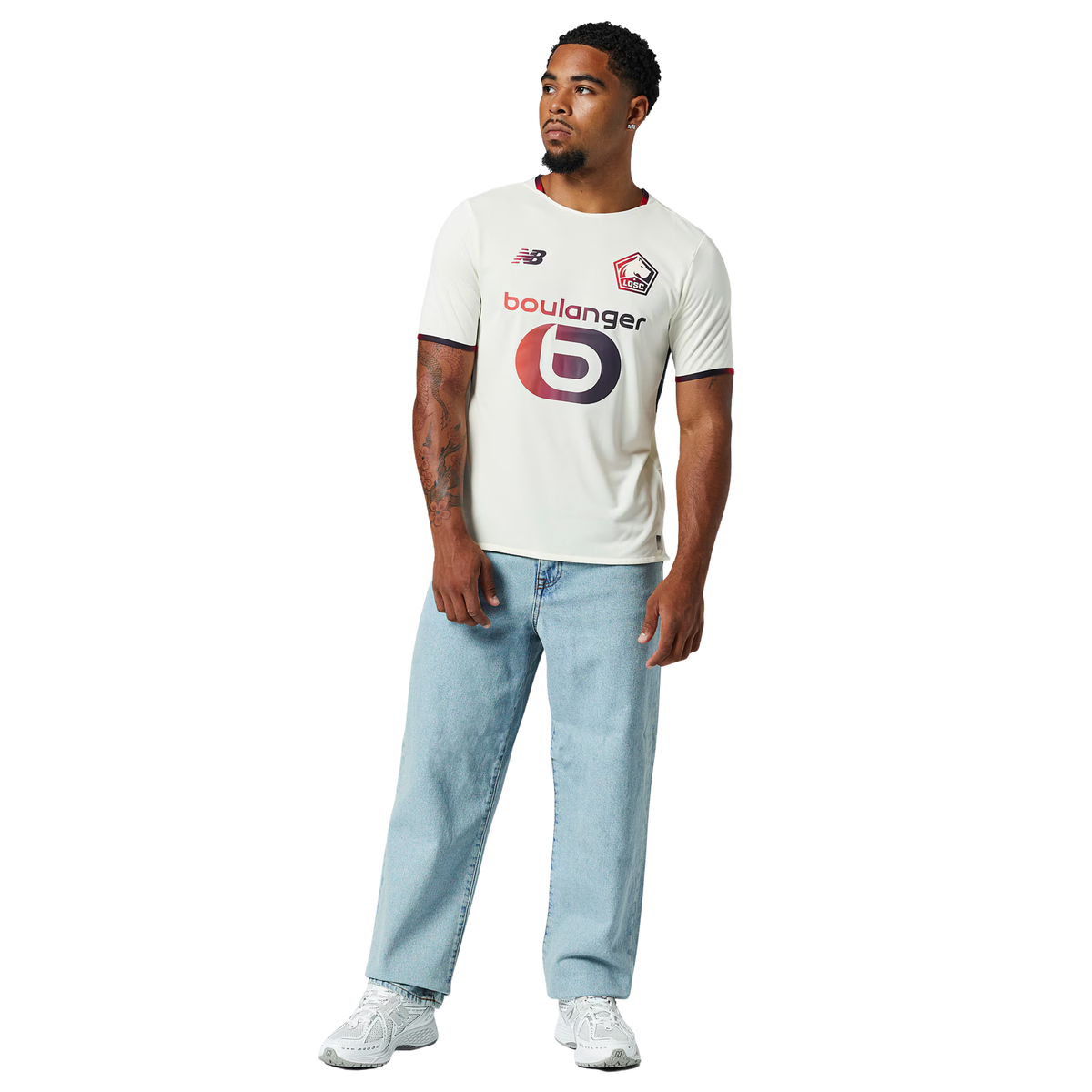 New Balance Men's Lille Away Jersey 25/26 (White)