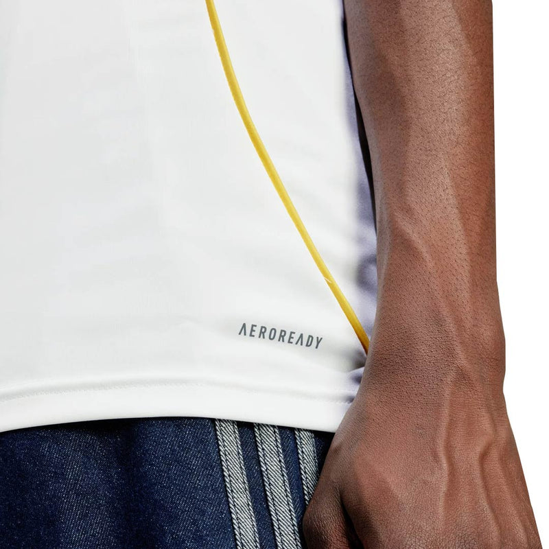 adidas Ã‰der Gabriel MilitÃ£o Real Madrid 25/26 Home Jersey w/ Champions League Patches (White)