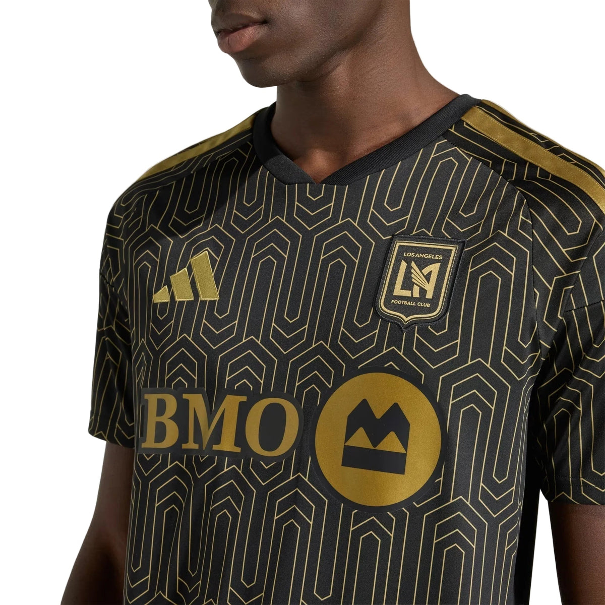 adidas Men's Evans LAFC Stadium Home Jersey 26/27 (Black/Gold)