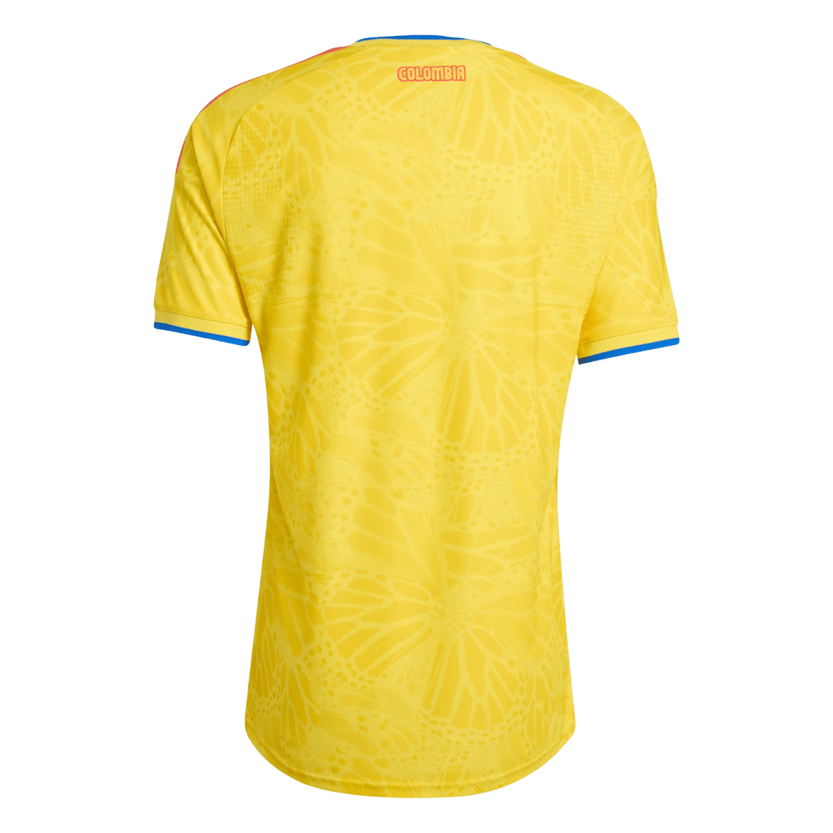 adidas Men's Duran Colombia 2026 Authentic Home Jersey (Impact Yellow)