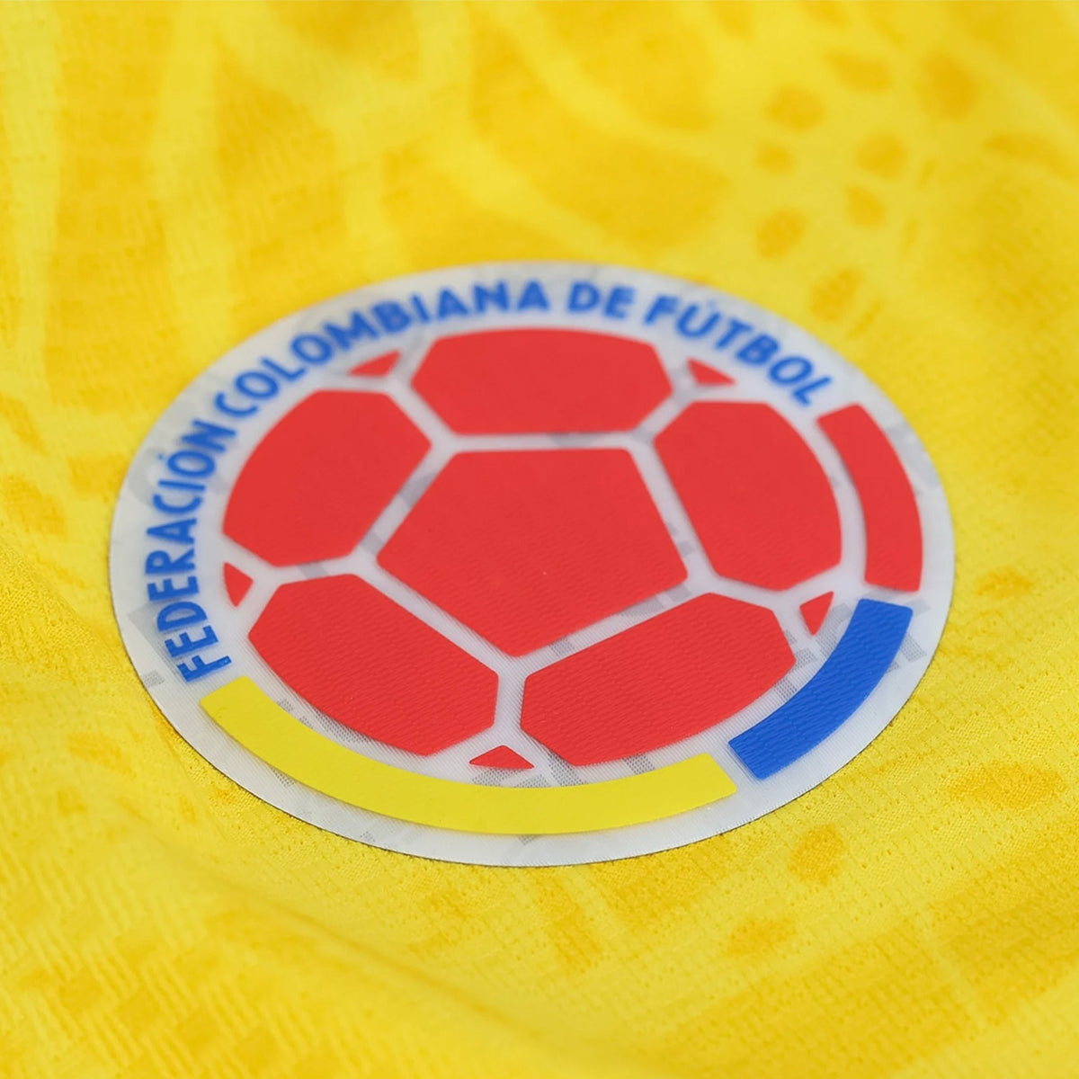 adidas Men's Mojica Colombia 2026 Authentic Home Jersey (Impact Yellow)