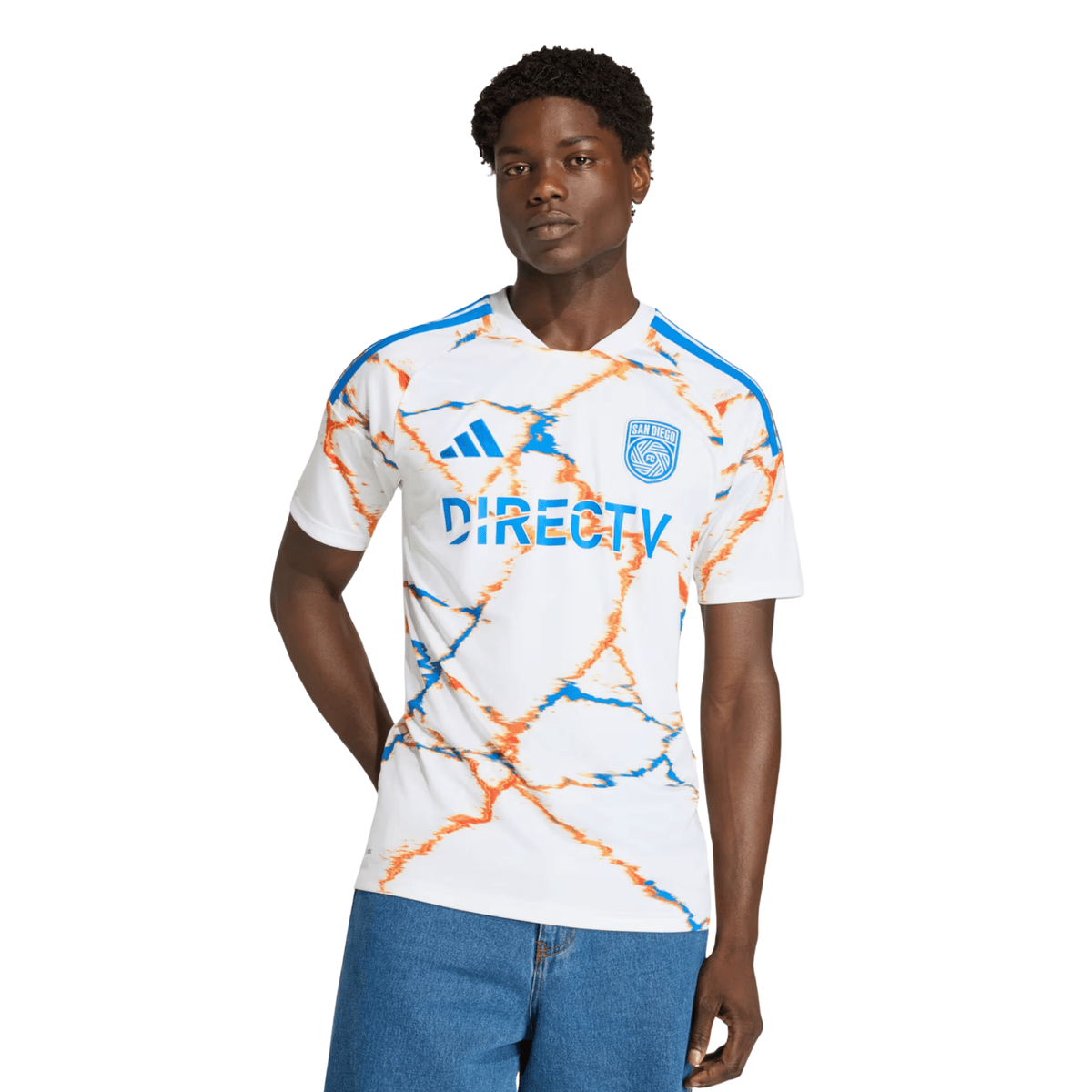 adidas Men's Ingvartsen San Diego FC 26/27 Away Stadium Jersey (White)