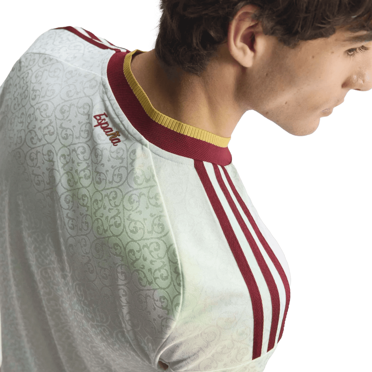 adidas Men's Spain Authentic Pau CubarsÃ­ Away Jersey 2026 (White)