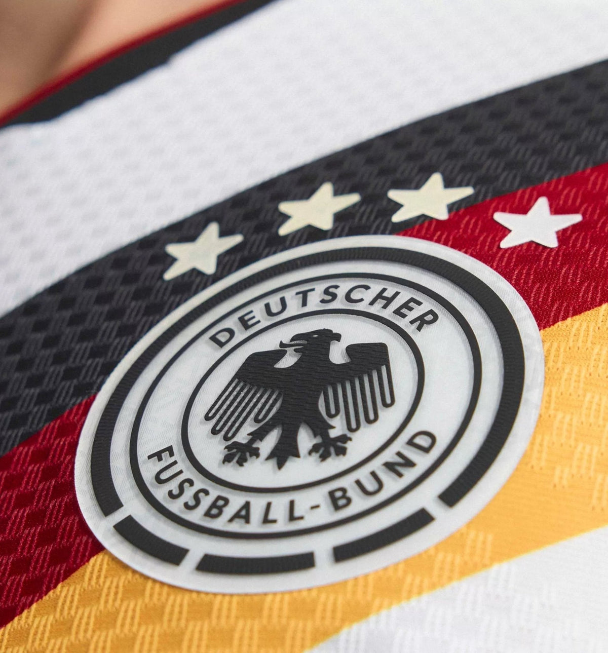 adidas Men's Woltmemade Germany Authentic Home World Cup Jersey 2026 (White/Black)
