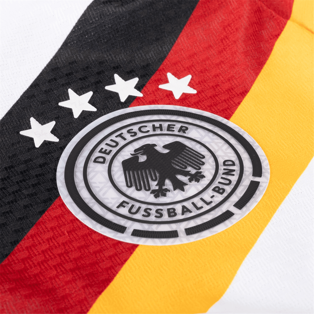 adidas Men's Gundogan Germany Authentic Home World Cup Jersey 2026 (White/Black)