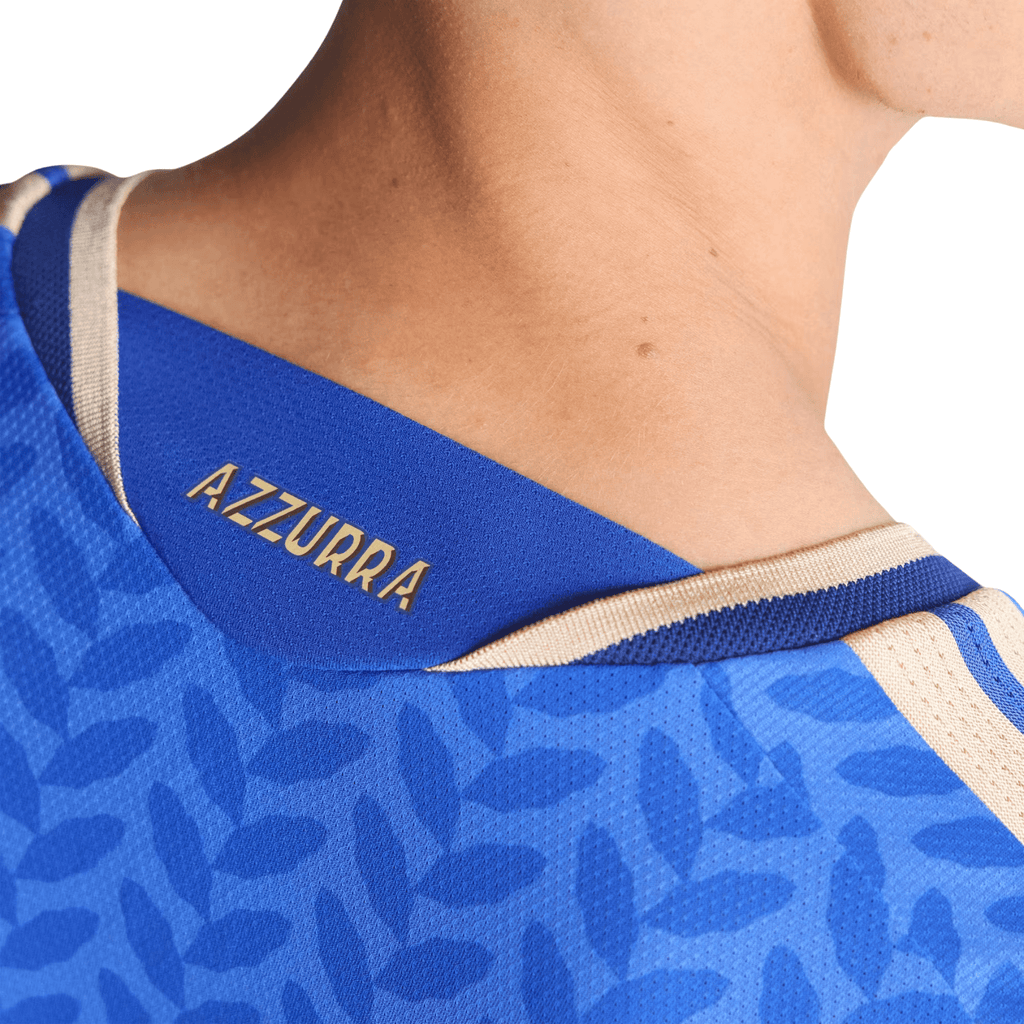 adidas Men's Bellenova Italy 2026 Authentic Home Jersey (Bold Blue)