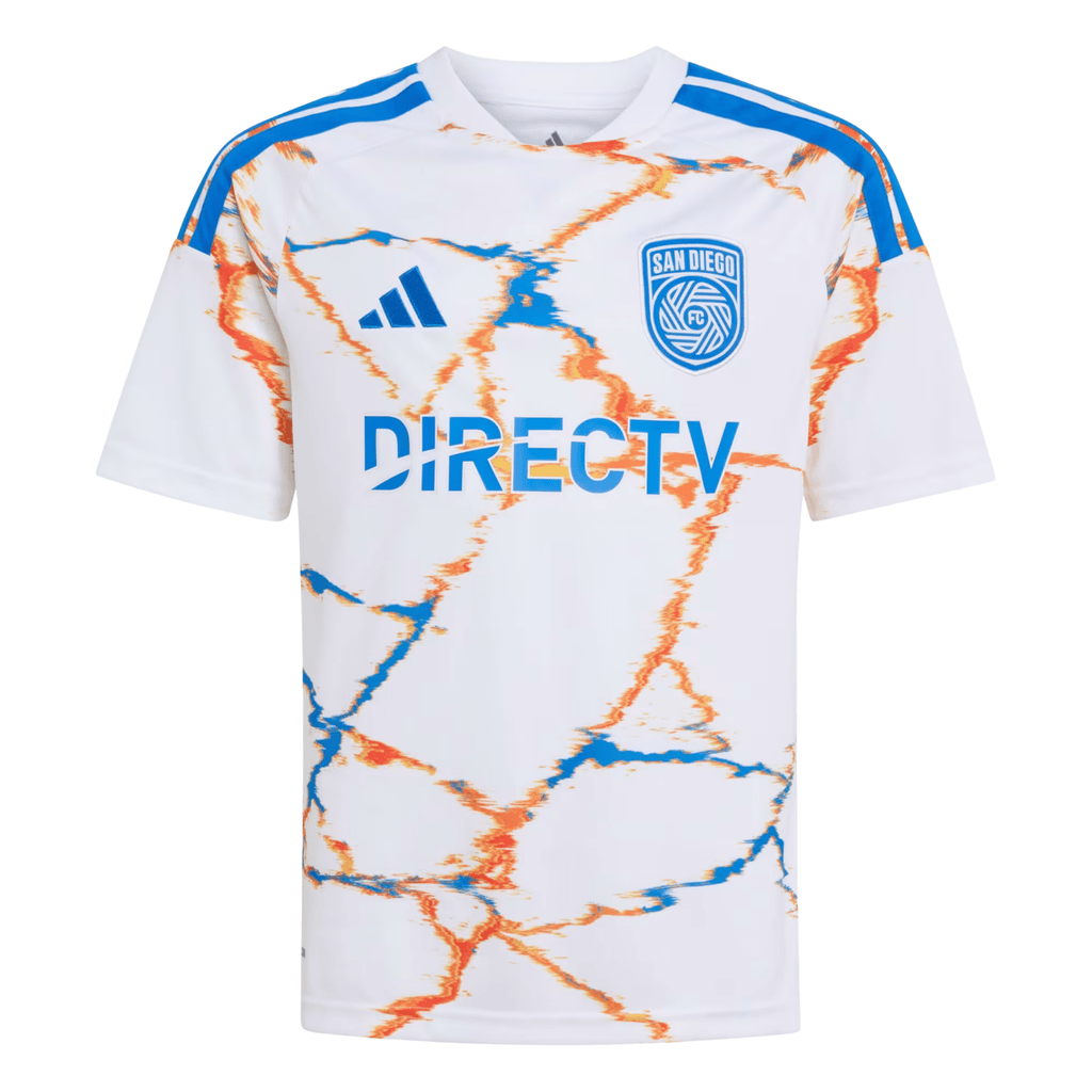 adidas Youth San Diego 26/27 Away Jersey (White)