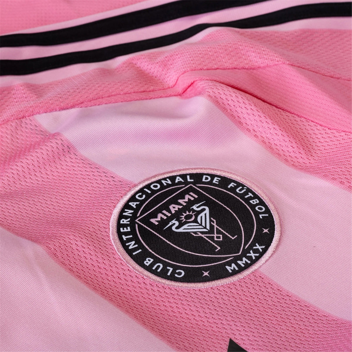 adidas Luis SuÃ¡rez Inter Miami CF Authentic Home Jersey 25/26 w/ MLS Patches + Sponsor (Easy Pink)