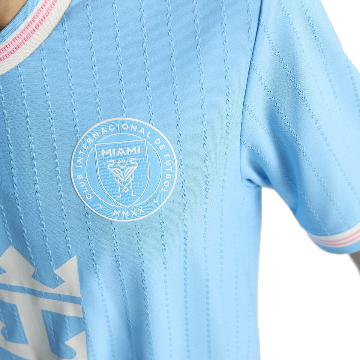 adidas Fray Inter Miami Authentic Third Jersey 25/26 (Blue/Pink)
