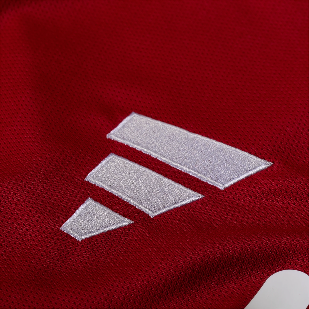 adidas Liverpool Home Long Sleeve Jersey 25/26 (Strawberry Red)