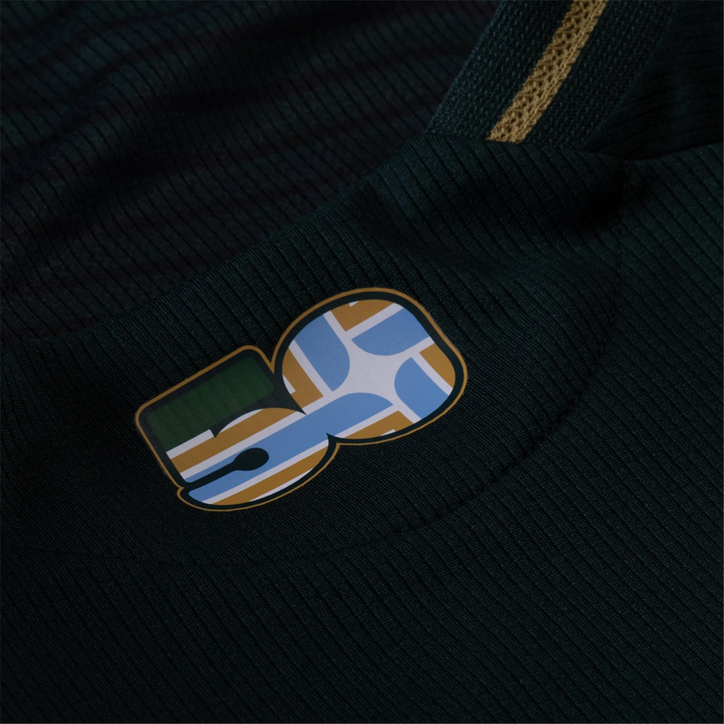 adidas Diego Chara Portland Timbers Authentic Home Jersey w/ MLS & Apple Patch 25/26 (Green/Gold)