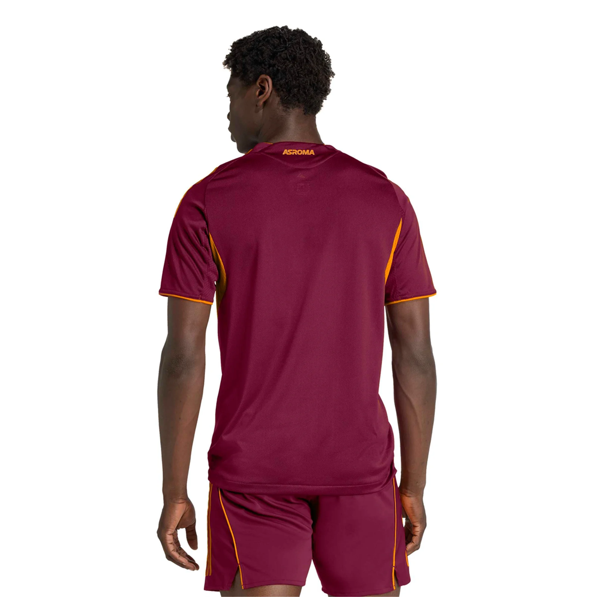 adidas Roma Authentic Wesley FranÃ§a Home Jersey w/ Serie A Patch 25/26 (Burgundy)