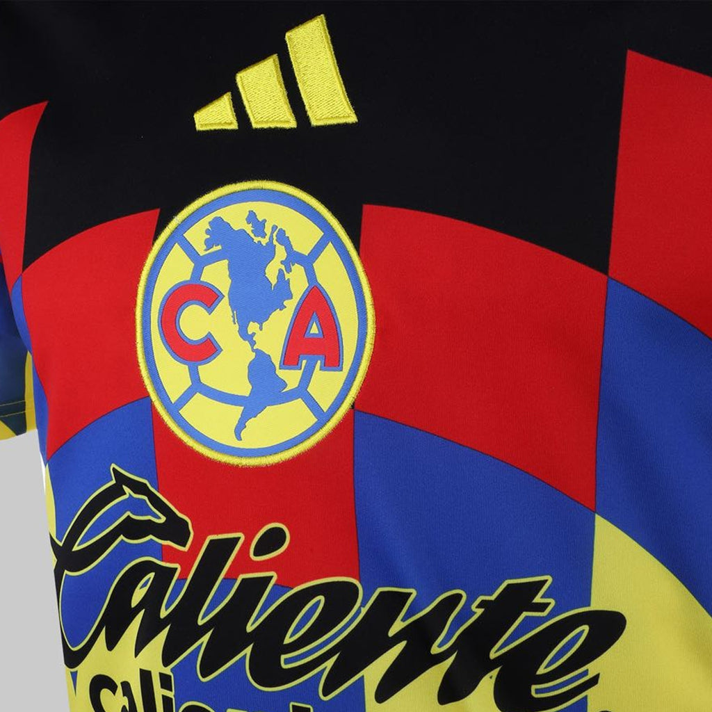 adidas Men's R. Juarez  Club America Home Jersey 25/26 (Yellow)
